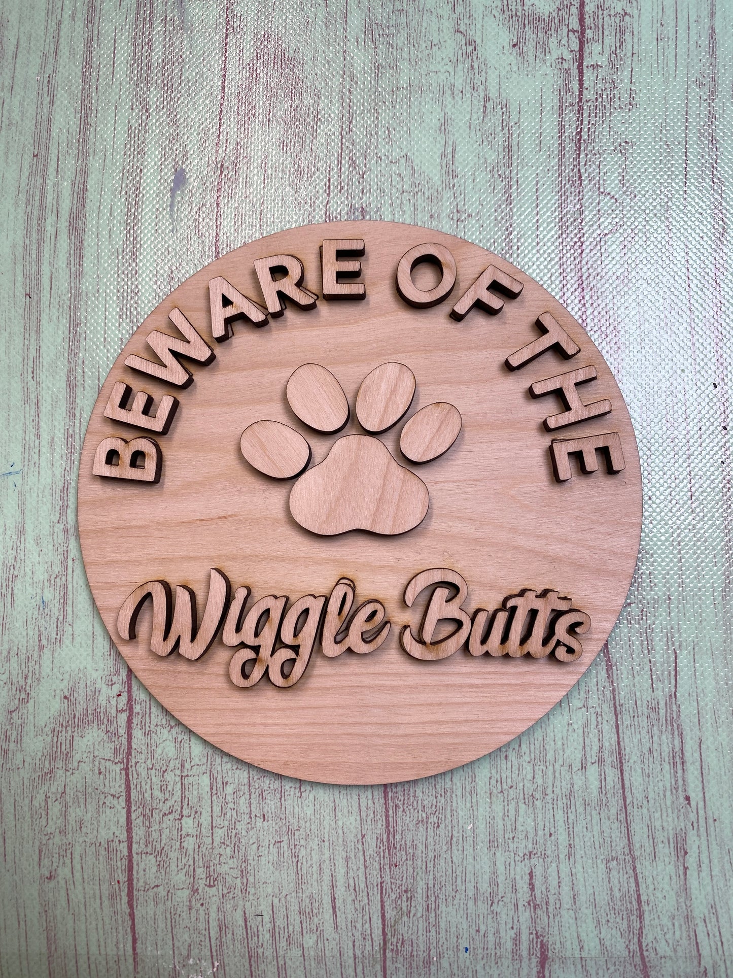 Shiplap Interchangeable Sign / Laser Cut Blank for DIY Project