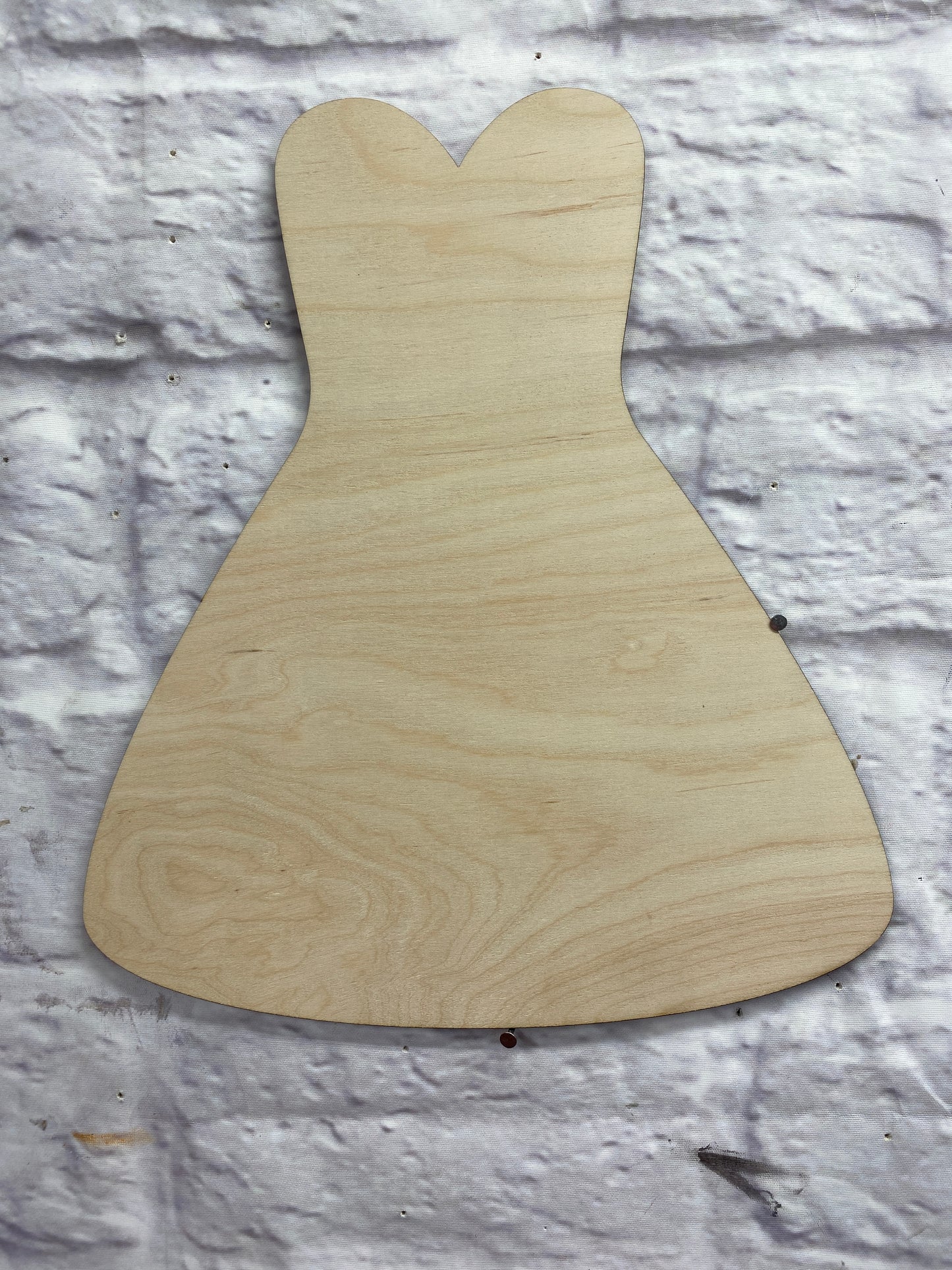 Dress Shapes / Take Five Dress Shapes Laser Cut / Engraved Wooden Blank
