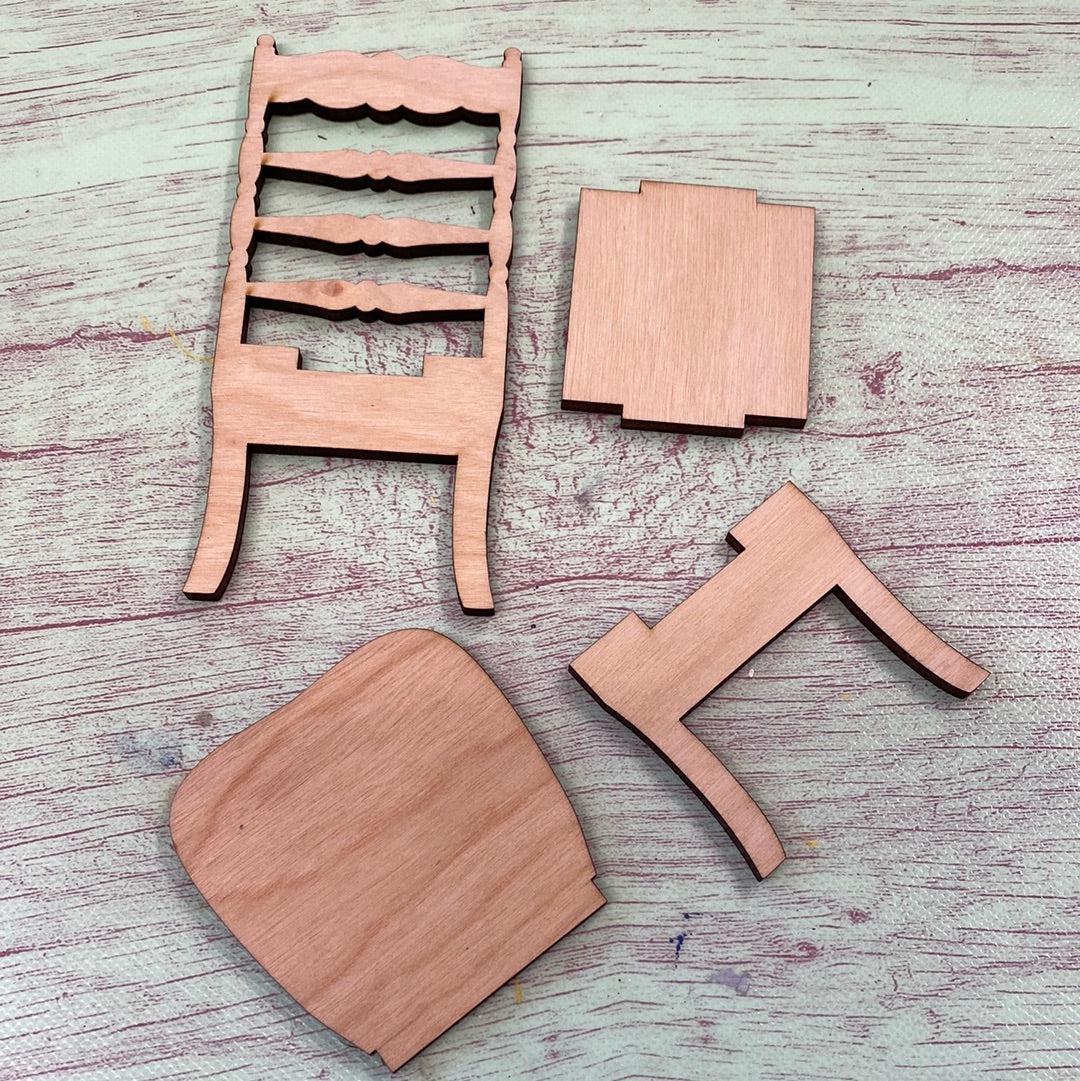 Mini Chairs for Mantle / Tiered Trays and More