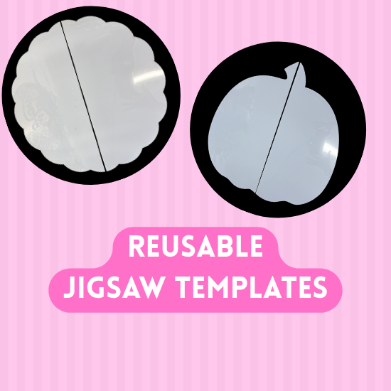 Reusable Mylar Jigsaw Templates
