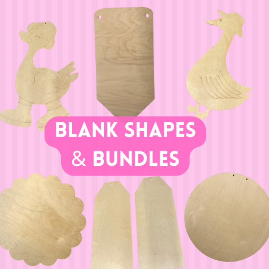 Blank Door Hangers / Blank Decor