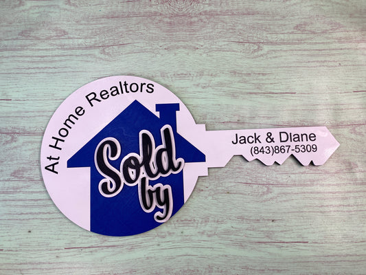 Realtor Key Photo Prop / Real Estate Professional Photo and Marketing Prop