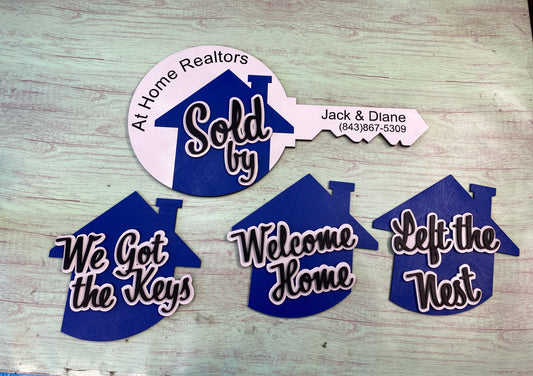 Realtor Key Photo Prop / Real Estate Professional Photo and Marketing Prop