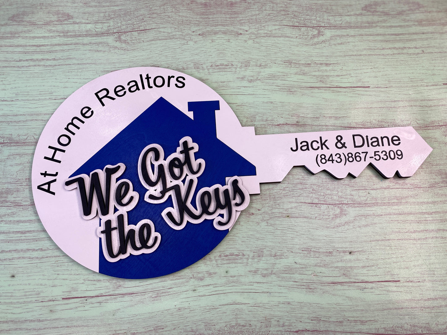 Realtor Key Photo Prop / Real Estate Professional Photo and Marketing Prop
