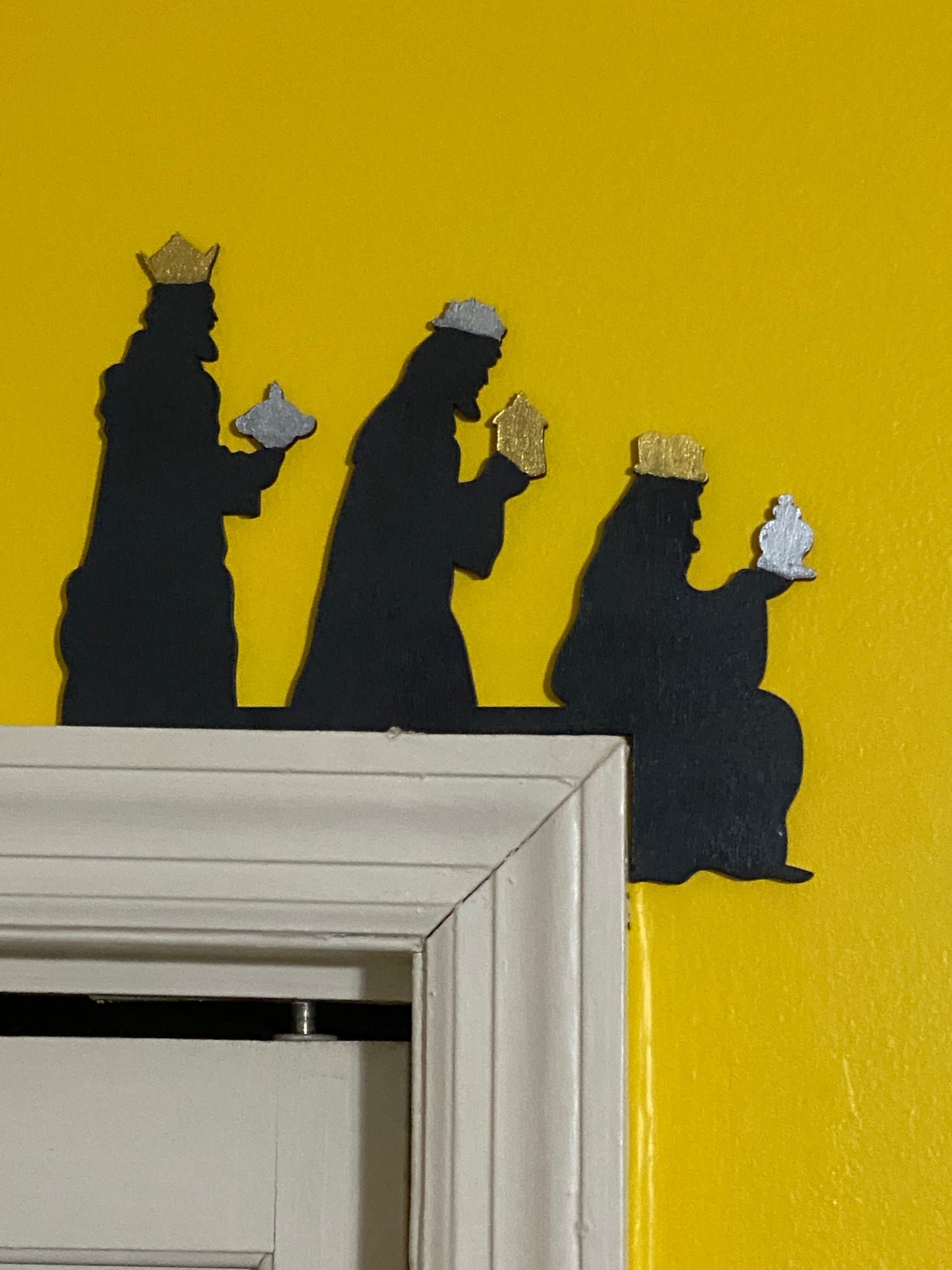 Christmas Themes Doorframe Corner Accent Christmas Holiday Decor Gift