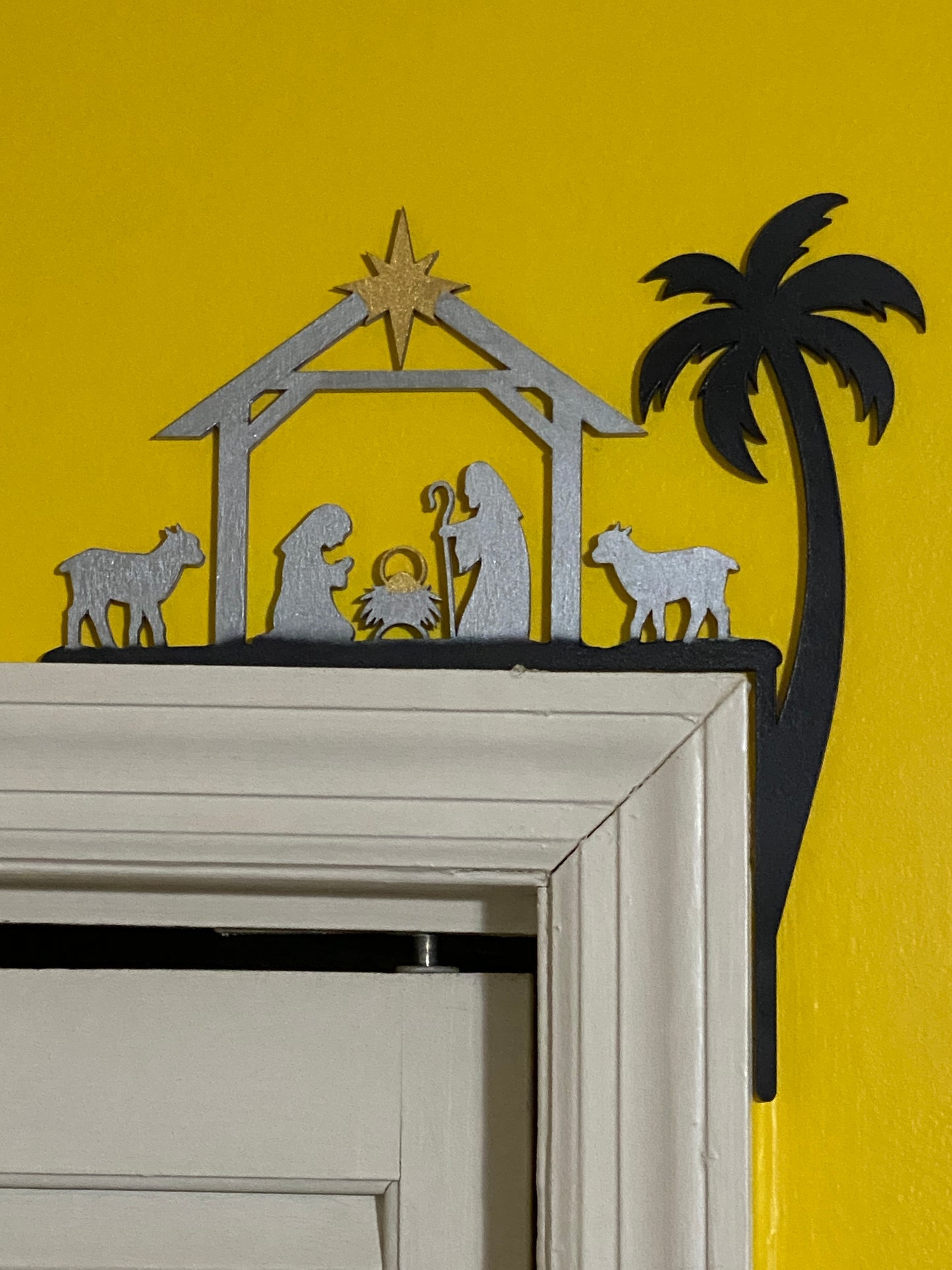 Christmas Themes Doorframe Corner Accent Christmas Holiday Decor Gift