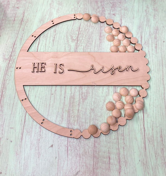 Beaded Elegance DIY Wreath Door Hanger Kit