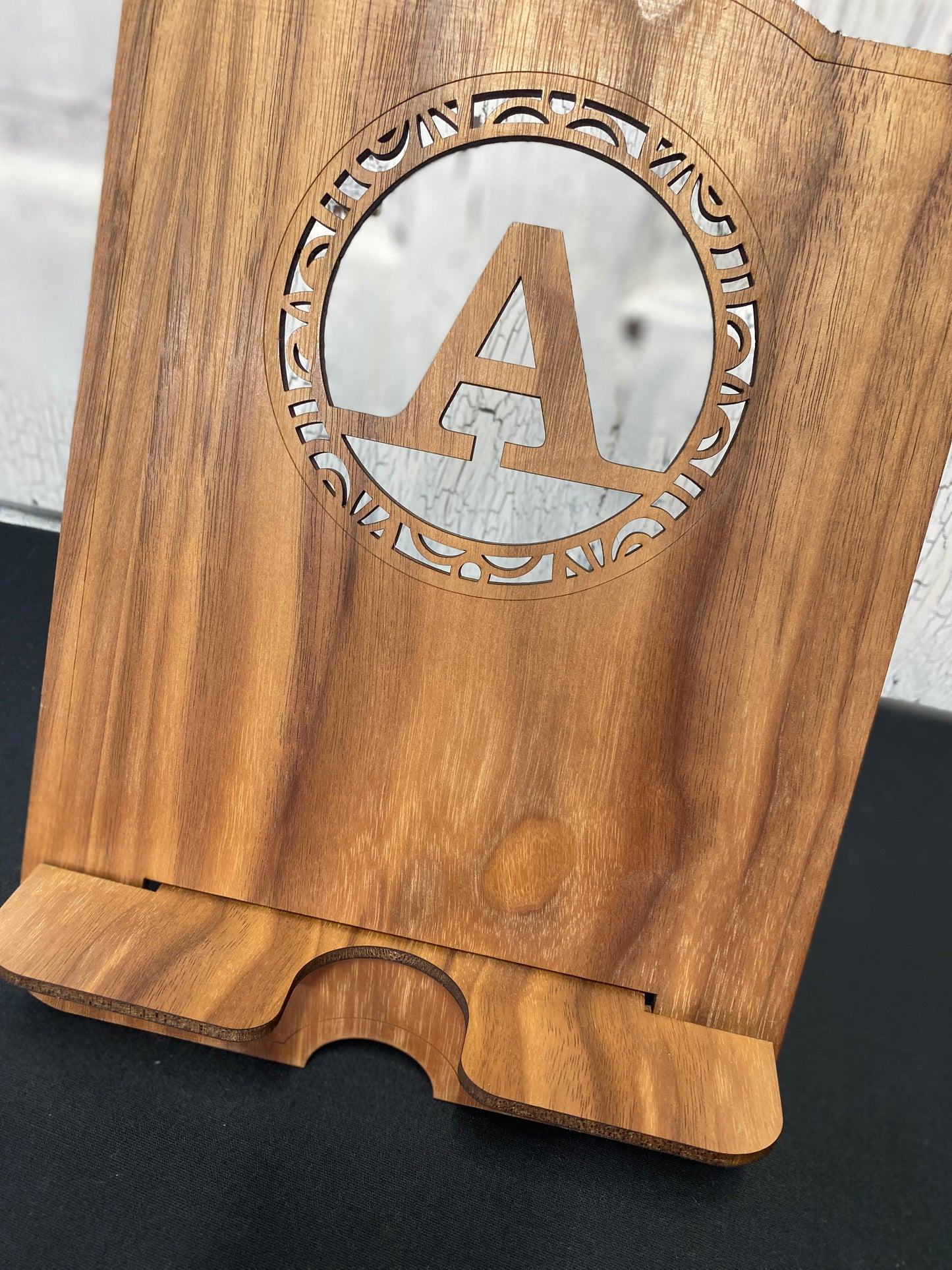 Monogram / Initial Cell Phone or Tablet Stand Laser Cut Blanks