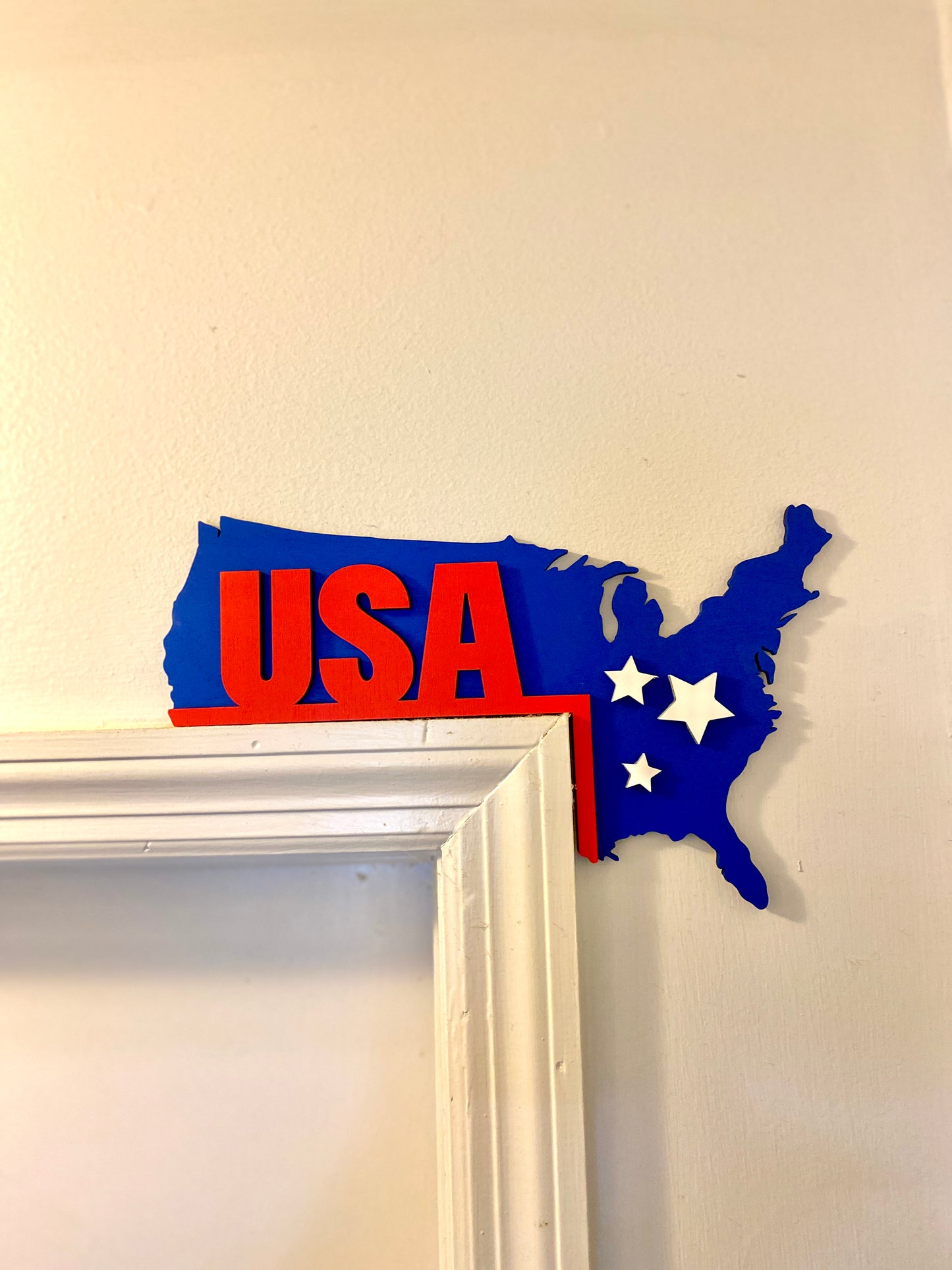 Patriotic Themes Doorframe Corner Accent
