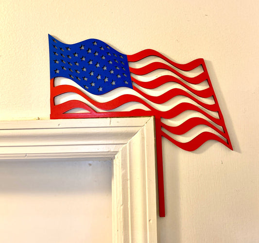 Patriotic Themes Doorframe Corner Accent