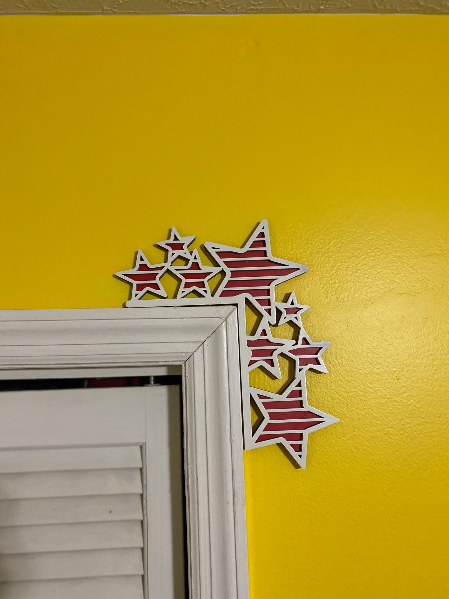 Patriotic Themes Doorframe Corner Accent