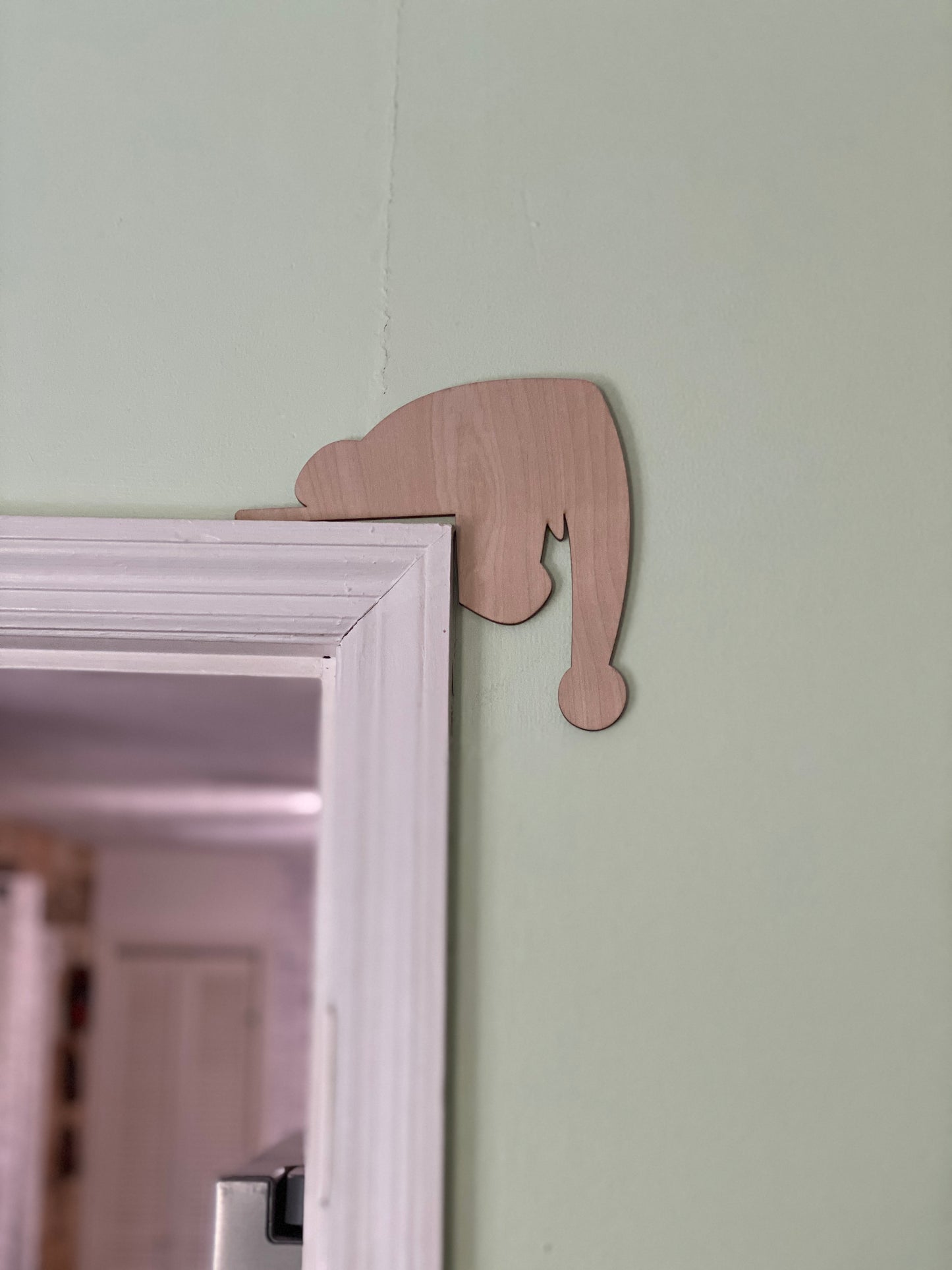 Christmas Themes Doorframe Corner Accent Laser Cut Out Blank