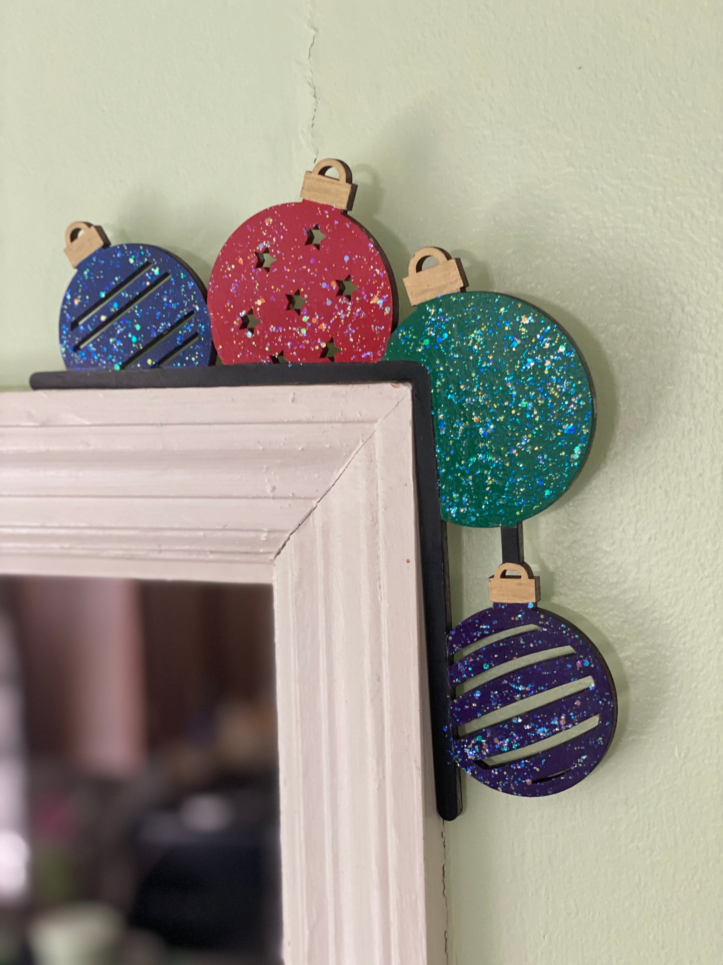 Christmas Themes Doorframe Corner Accent Christmas Holiday Decor Gift