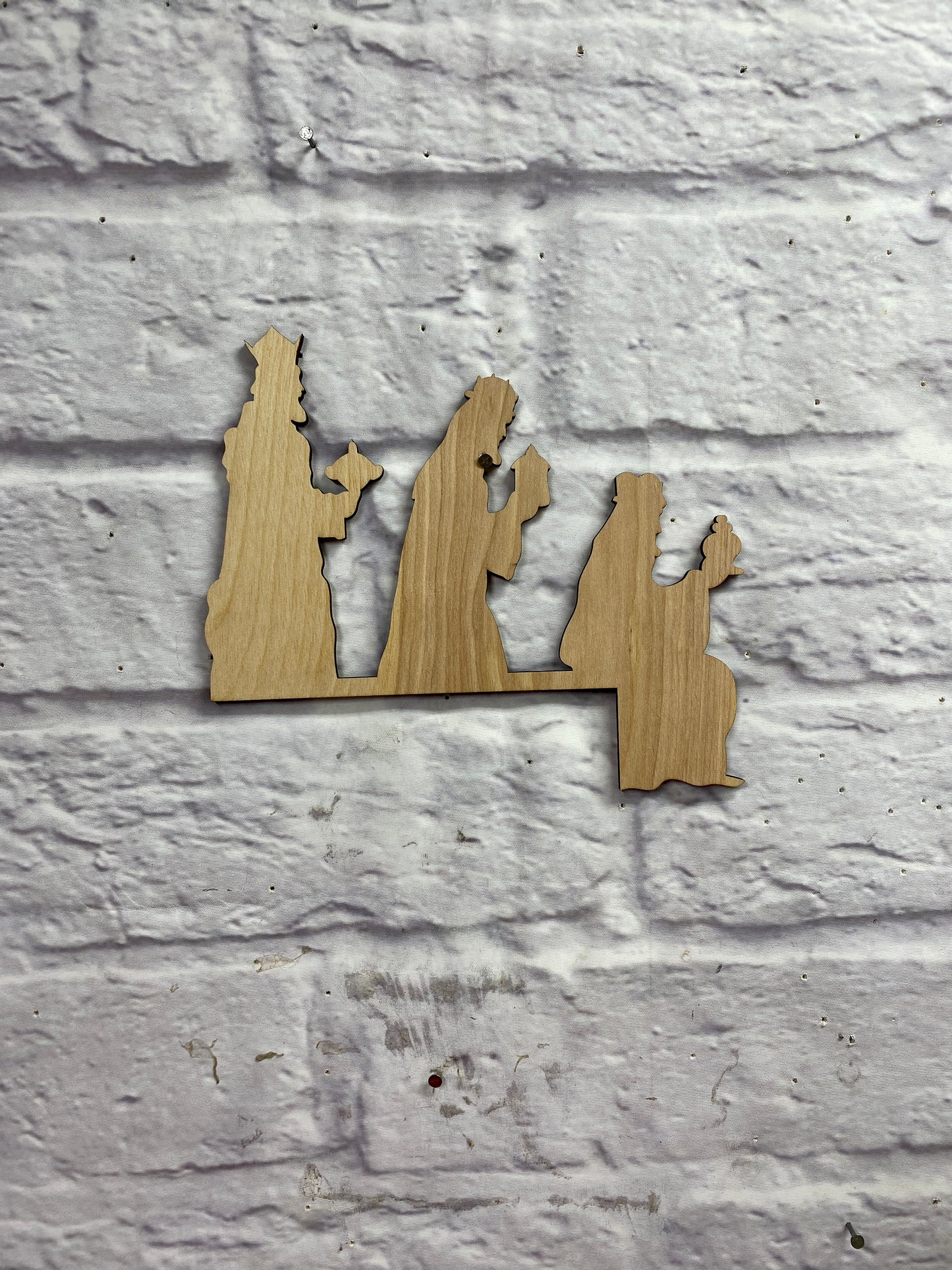 Christmas Themes Doorframe Corner Accent Laser Cut Out Blank