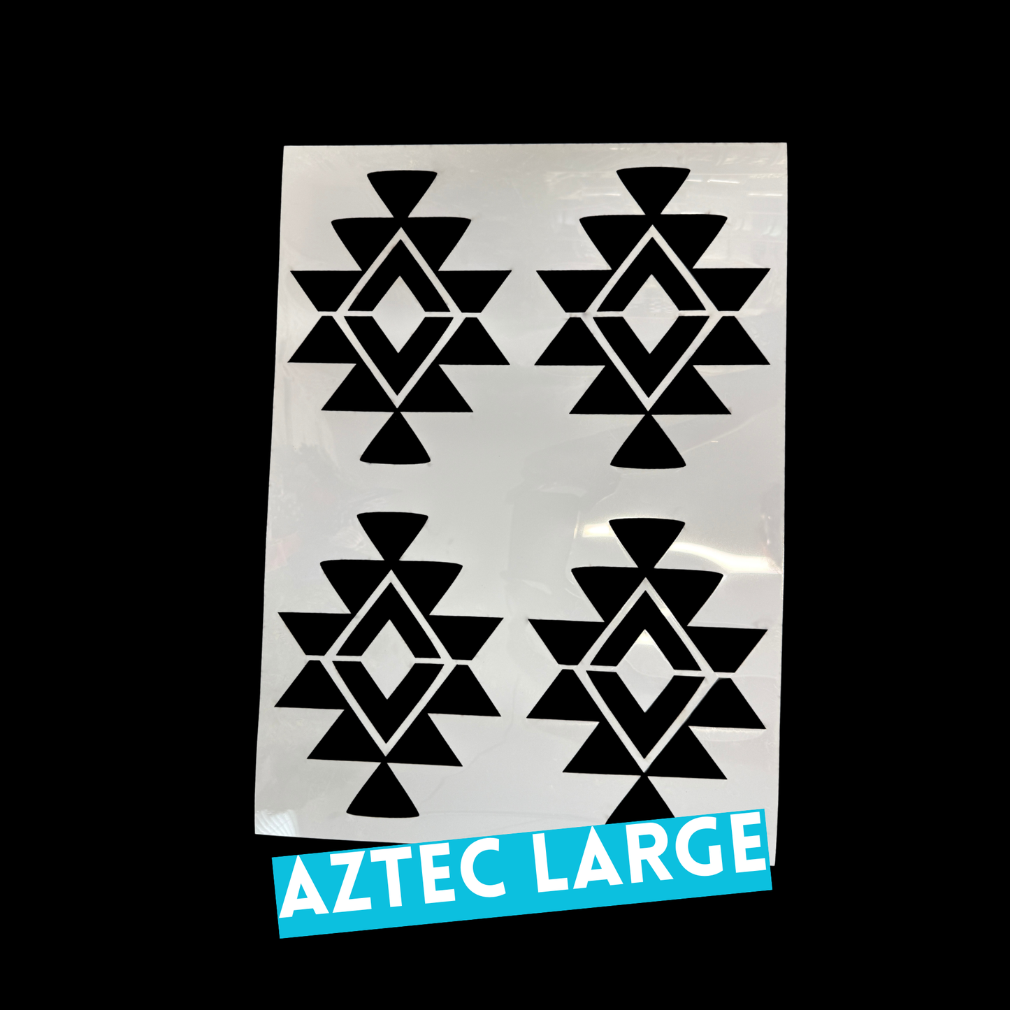 Patterns / Geometric Designs Laser Cut Mylar Stencil – Reusable Stencil for Walls, Wood Signs & Furniture | Boho, Floral, Check & Harlequin Patterns | 11.5 x16 (Copy)