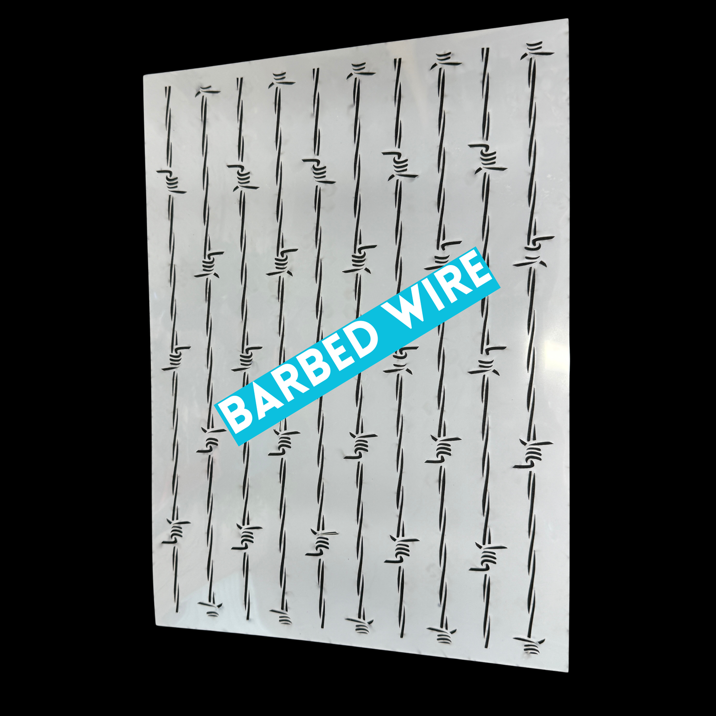 Animal Print Designs Laser Cut Mylar Stencil – Reusable Stencil for Walls, Wood Signs & Furniture | Boho, Floral, Check & Harlequin Patterns | 11.5 x16 (Copy)
