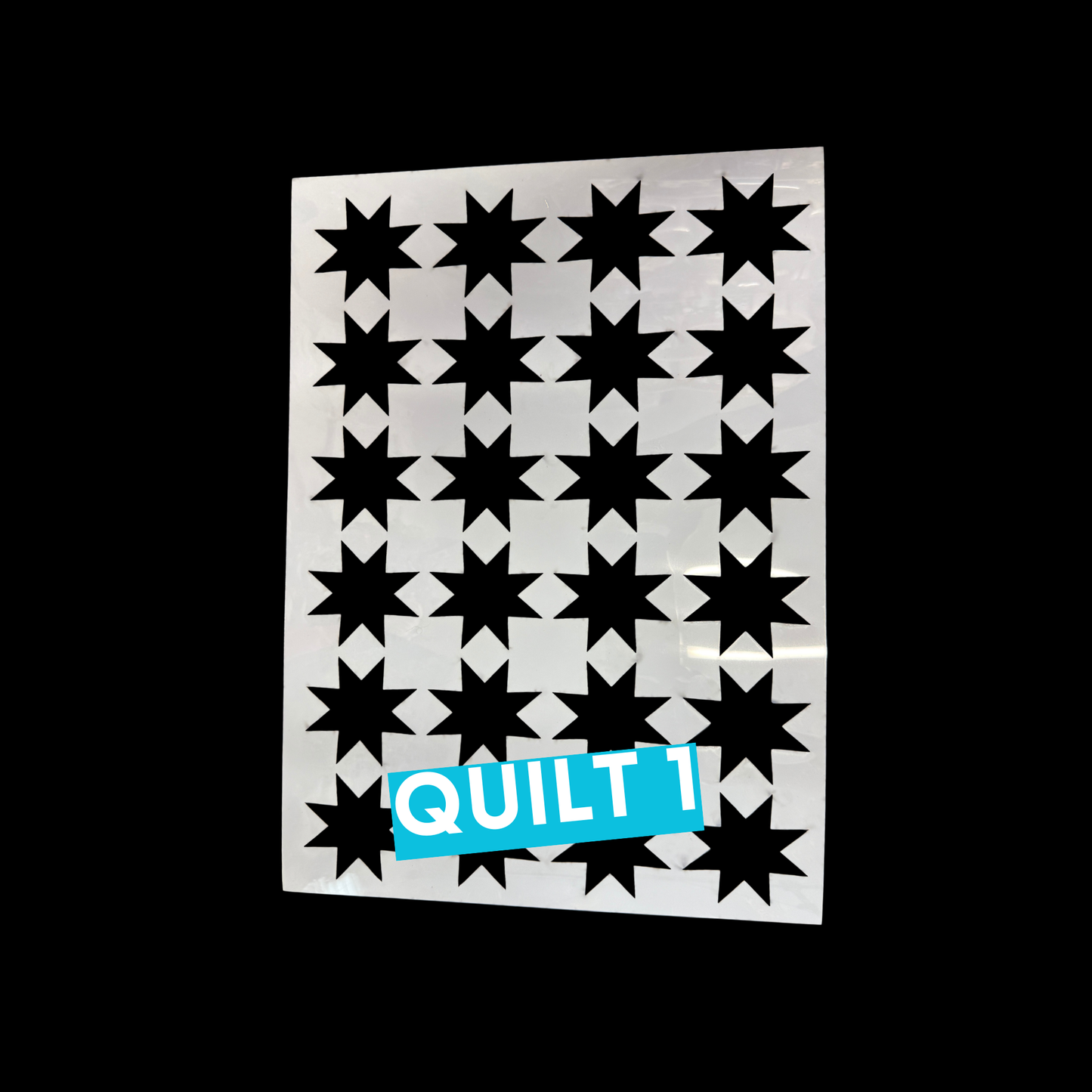 Patterns / Geometric Designs Laser Cut Mylar Stencil – Reusable Stencil for Walls, Wood Signs & Furniture | Boho, Floral, Check & Harlequin Patterns | 11.5 x16 (Copy)