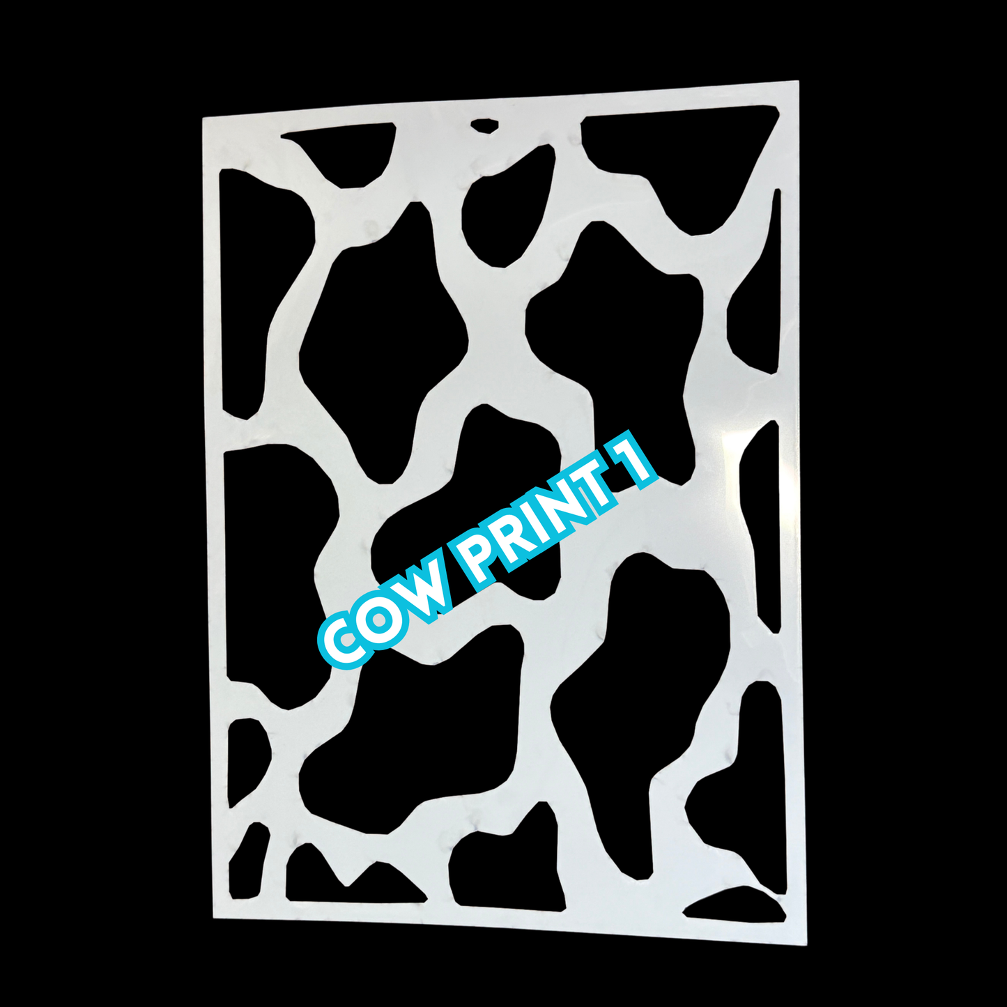 Animal Print Designs Laser Cut Mylar Stencil – Reusable Stencil for Walls, Wood Signs & Furniture | Boho, Floral, Check & Harlequin Patterns | 11.5 x16 (Copy)