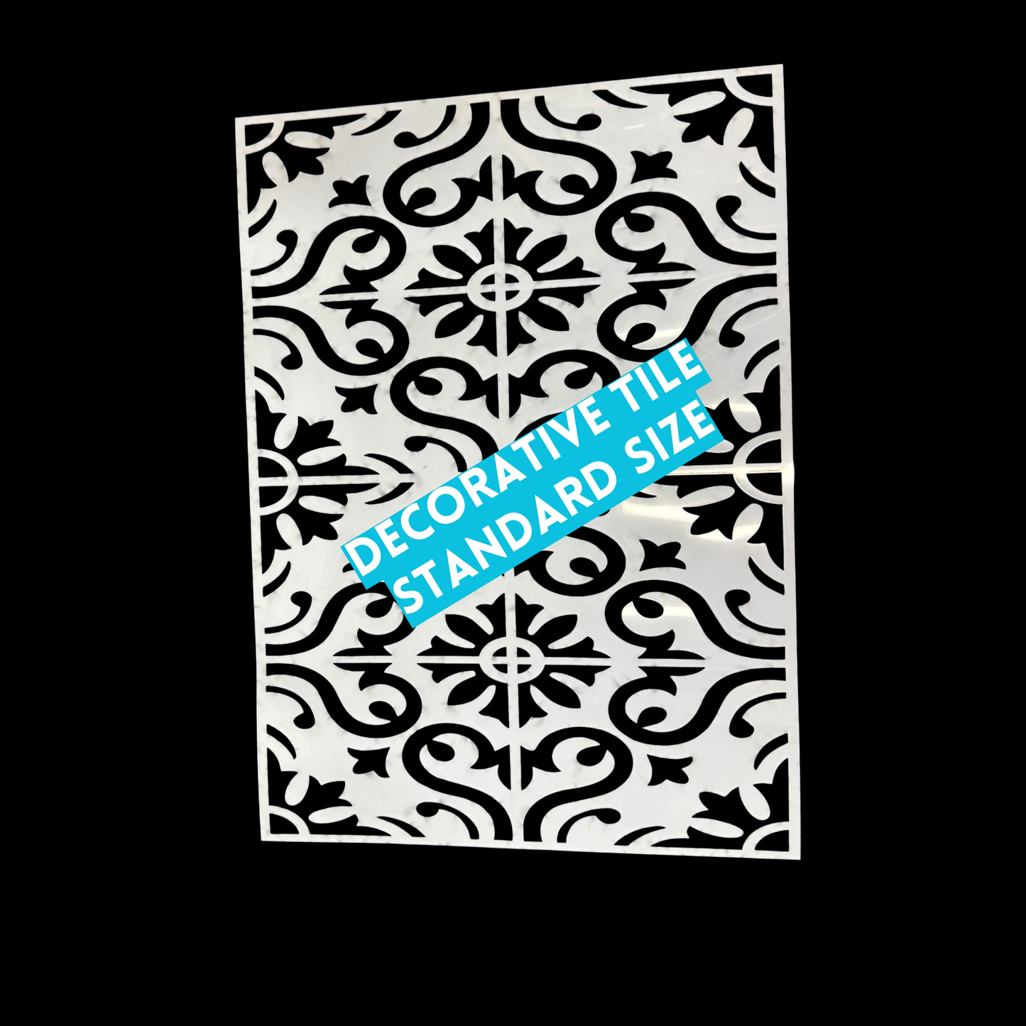 Patterns / Geometric Designs Laser Cut Mylar Stencil – Reusable Stencil for Walls, Wood Signs & Furniture | Boho, Floral, Check & Harlequin Patterns | 11.5 x16 (Copy)