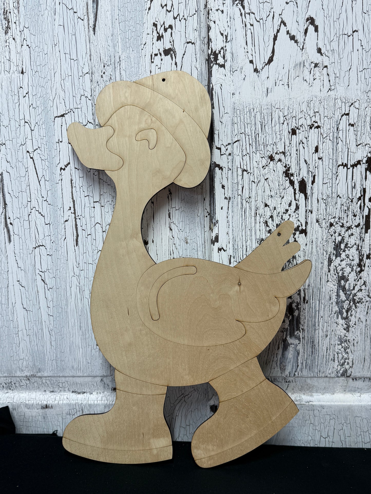 Wood Blank Cutout Shapes Wood Blank Cutouts – 1/4” Birch – Goose Duck Shapes for Small Business & DIY Home Decor Projects