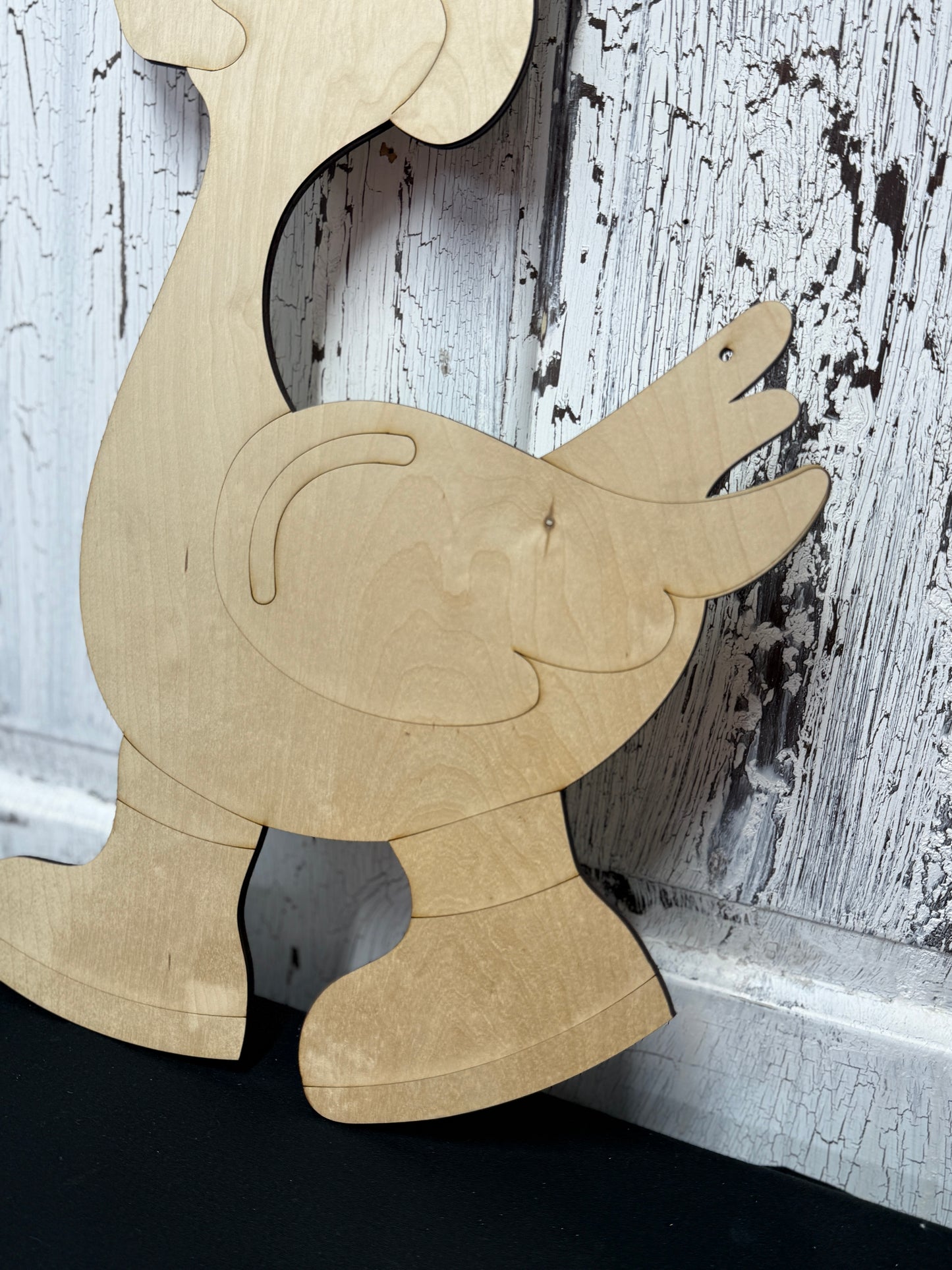Wood Blank Cutout Shapes Wood Blank Cutouts – 1/4” Birch – Goose Duck Shapes for Small Business & DIY Home Decor Projects