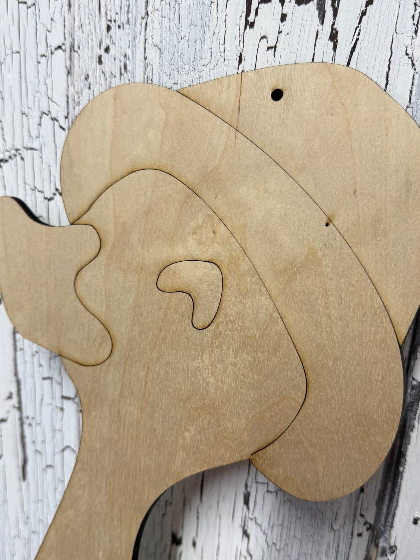 Wood Blank Cutout Shapes Wood Blank Cutouts – 1/4” Birch – Goose Duck Shapes for Small Business & DIY Home Decor Projects