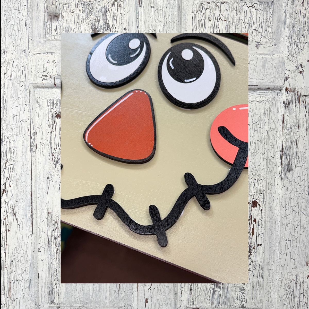 Scarecrow Fall Door Hanger | DIY Blank or Painted