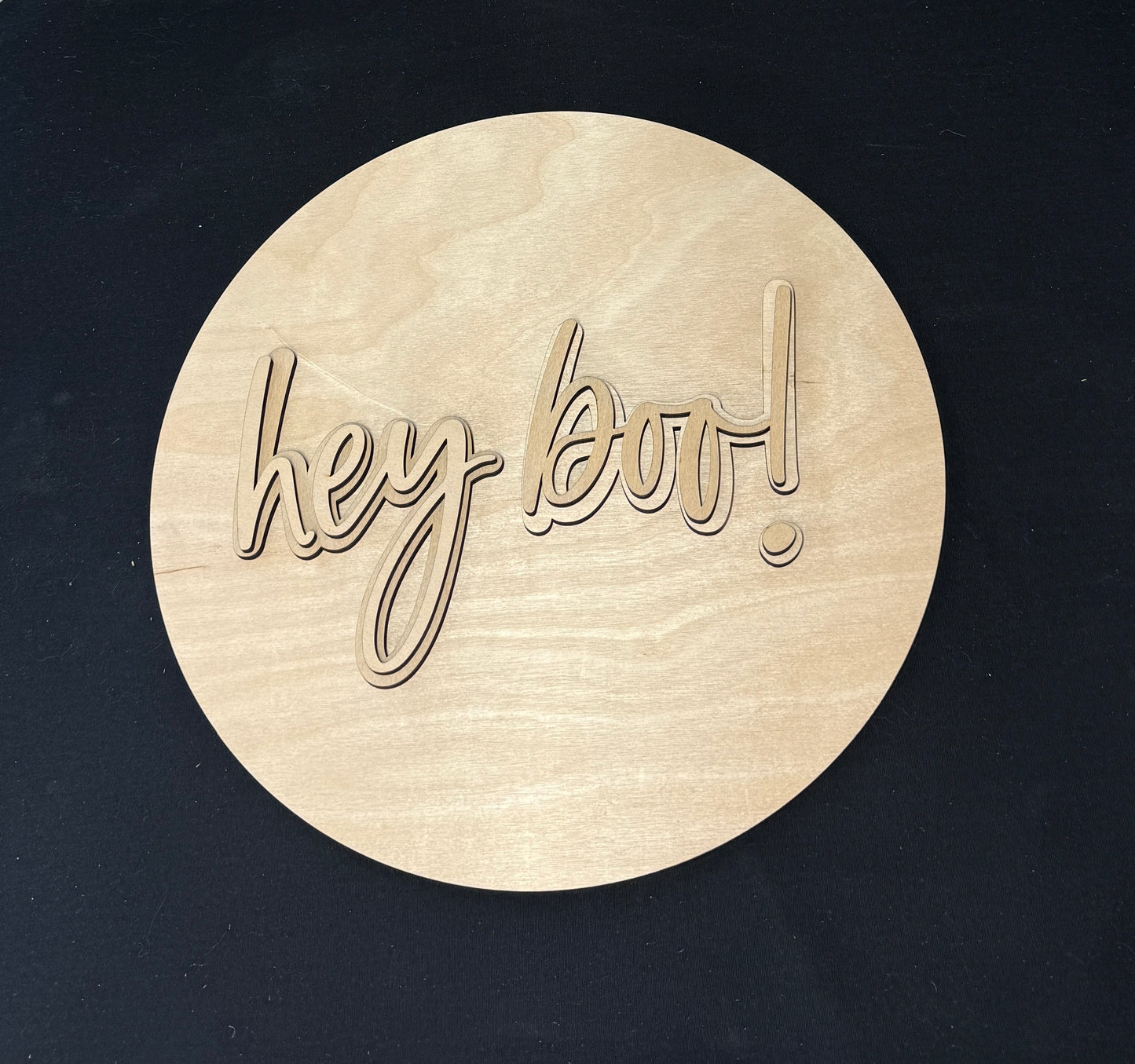 DIY Hey Boo Ghost Happy Halloween Porch Leaner Wood Cutout Set – Flying Ghost Porch Decor Wood Blanks