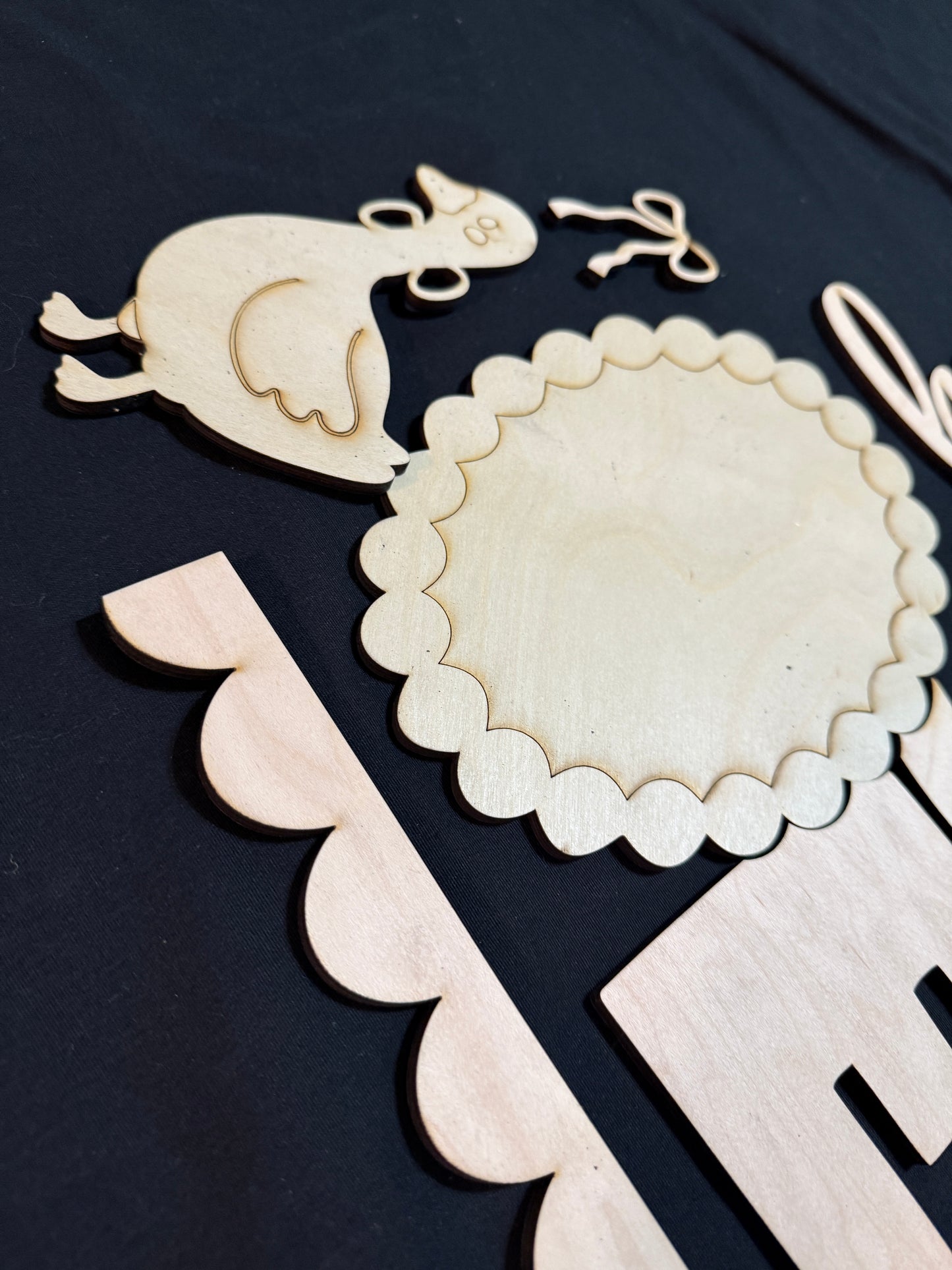 DIY Porch Goose Porch Leaner Wood Cutout Set – Hey Silly Goose Porch Decor Wood Blanks