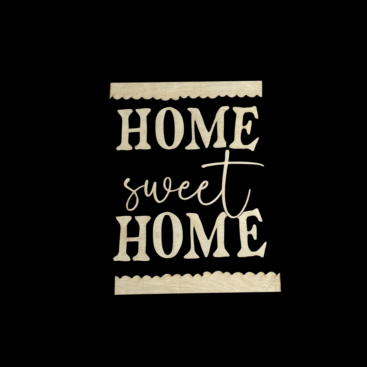 Home Sweet Home DIY Porch Leaner & Welcome Door Hanger Kit