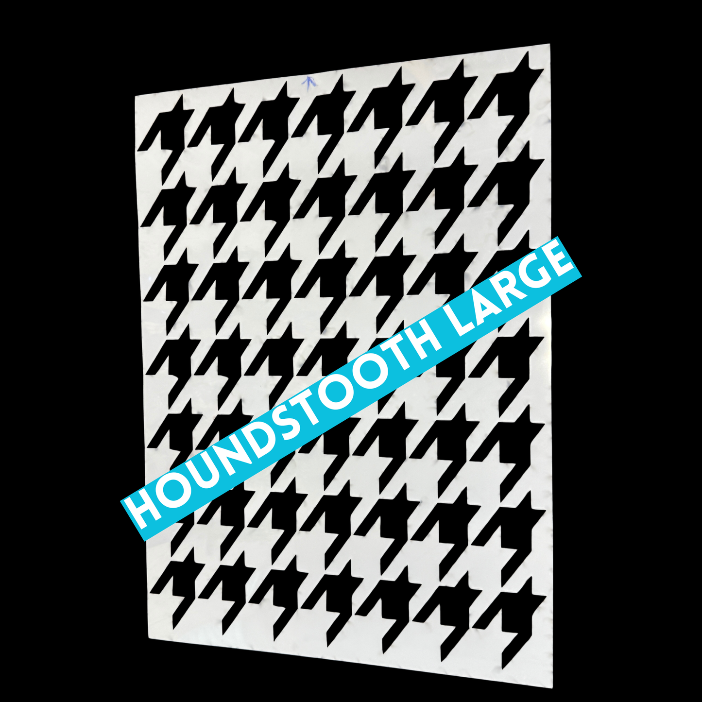 Patterns / Geometric Designs Laser Cut Mylar Stencil – Reusable Stencil for Walls, Wood Signs & Furniture | Boho, Floral, Check & Harlequin Patterns | 11.5 x16 (Copy)