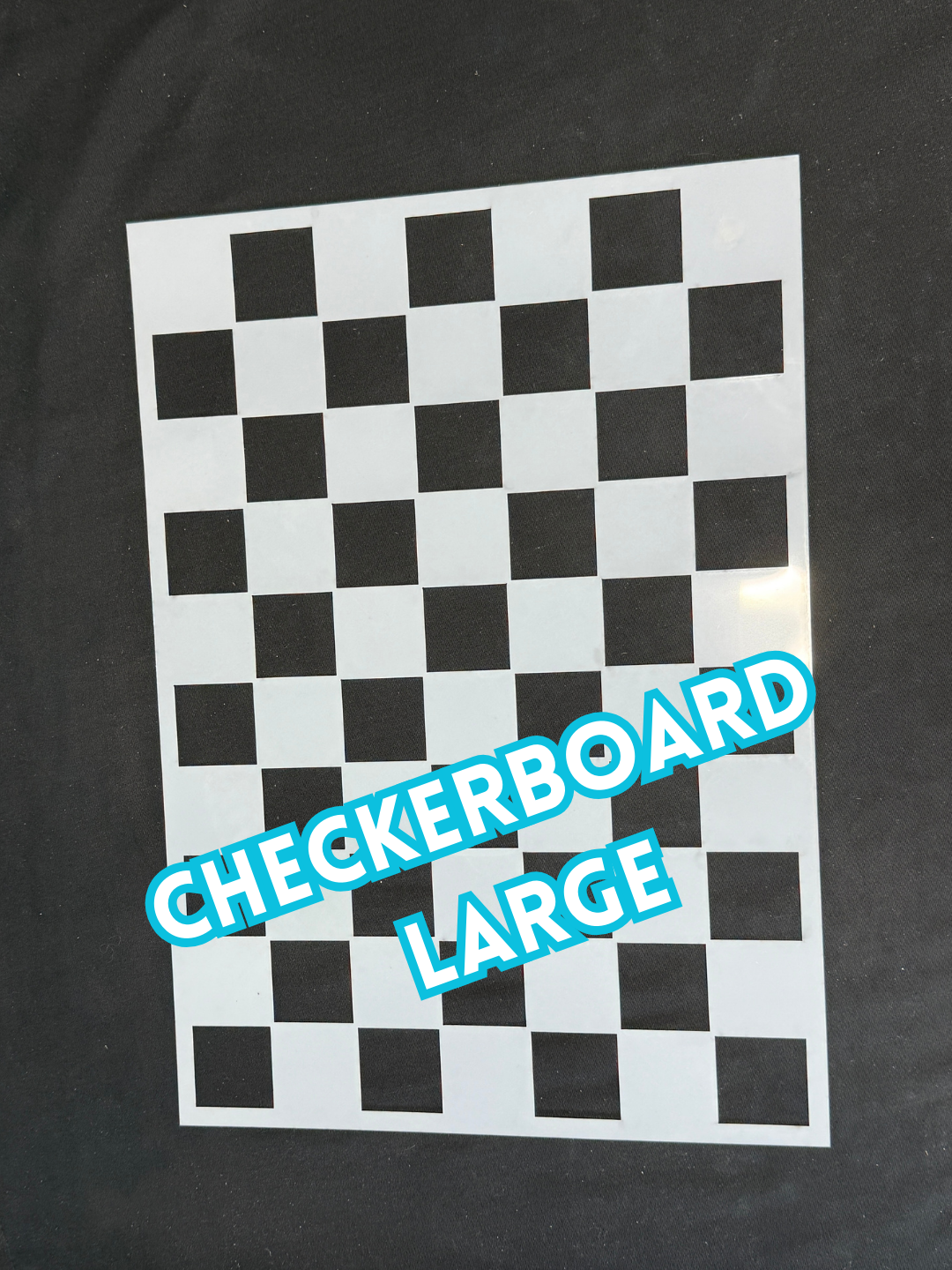 Cherry Theme Hi Door Hanger DIY Kit | Wood Blank with 3D Words | Reusable Stencil Craft Kit | Round Sign