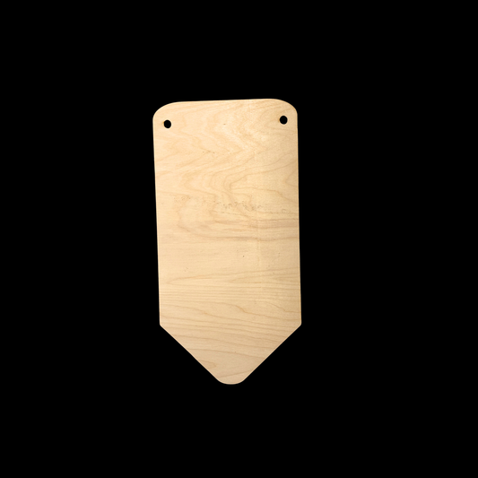Pencil Shape Wood Blank Cutout – 1/4” Birch – Craft Shapes for Small Business & DIY Home Decor Projects