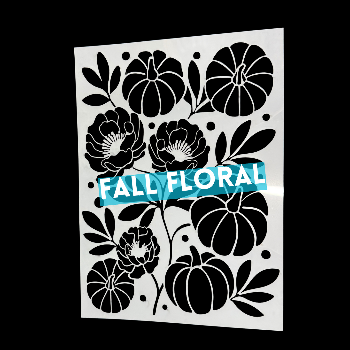 Holidays and Seasons  Designs Laser Cut Mylar Stencil – Reusable Stencil for Walls, Wood Signs & Furniture | Boho, Floral, Check & Harlequin Patterns | 11.5 x16 (Copy)