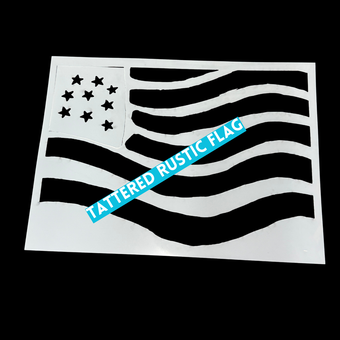 Borders / Stripes Laser Cut Mylar Stencil – Reusable Stencil for Walls, Wood Signs & Furniture | Boho, Floral, Check & Harlequin Patterns | 11.5 x16 (Copy)