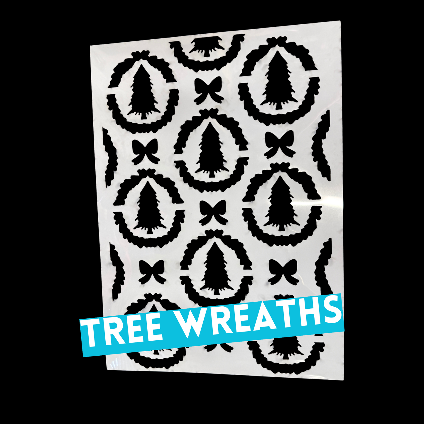 Holidays and Seasons  Designs Laser Cut Mylar Stencil – Reusable Stencil for Walls, Wood Signs & Furniture | Boho, Floral, Check & Harlequin Patterns | 11.5 x16 (Copy)