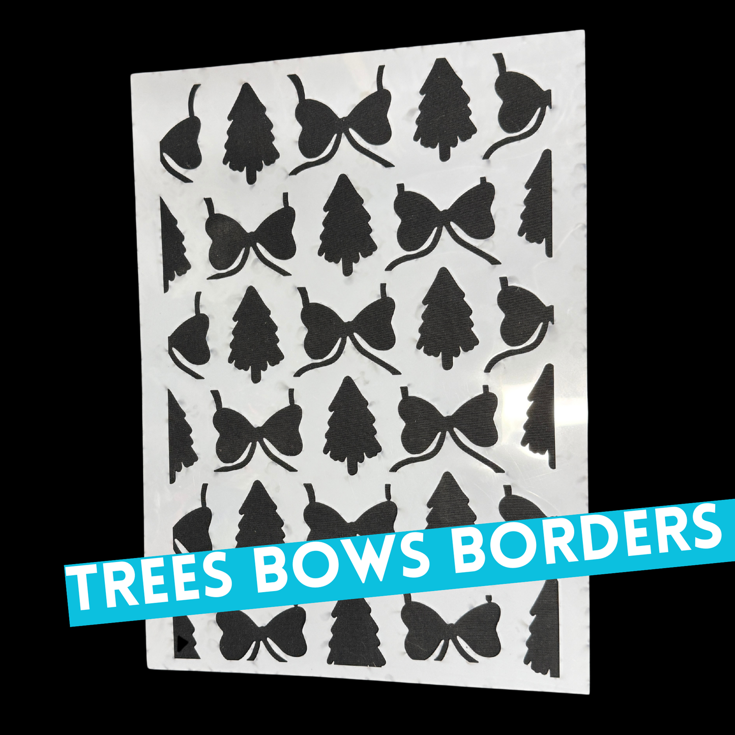 Holidays and Seasons  Designs Laser Cut Mylar Stencil – Reusable Stencil for Walls, Wood Signs & Furniture | Boho, Floral, Check & Harlequin Patterns | 11.5 x16 (Copy)