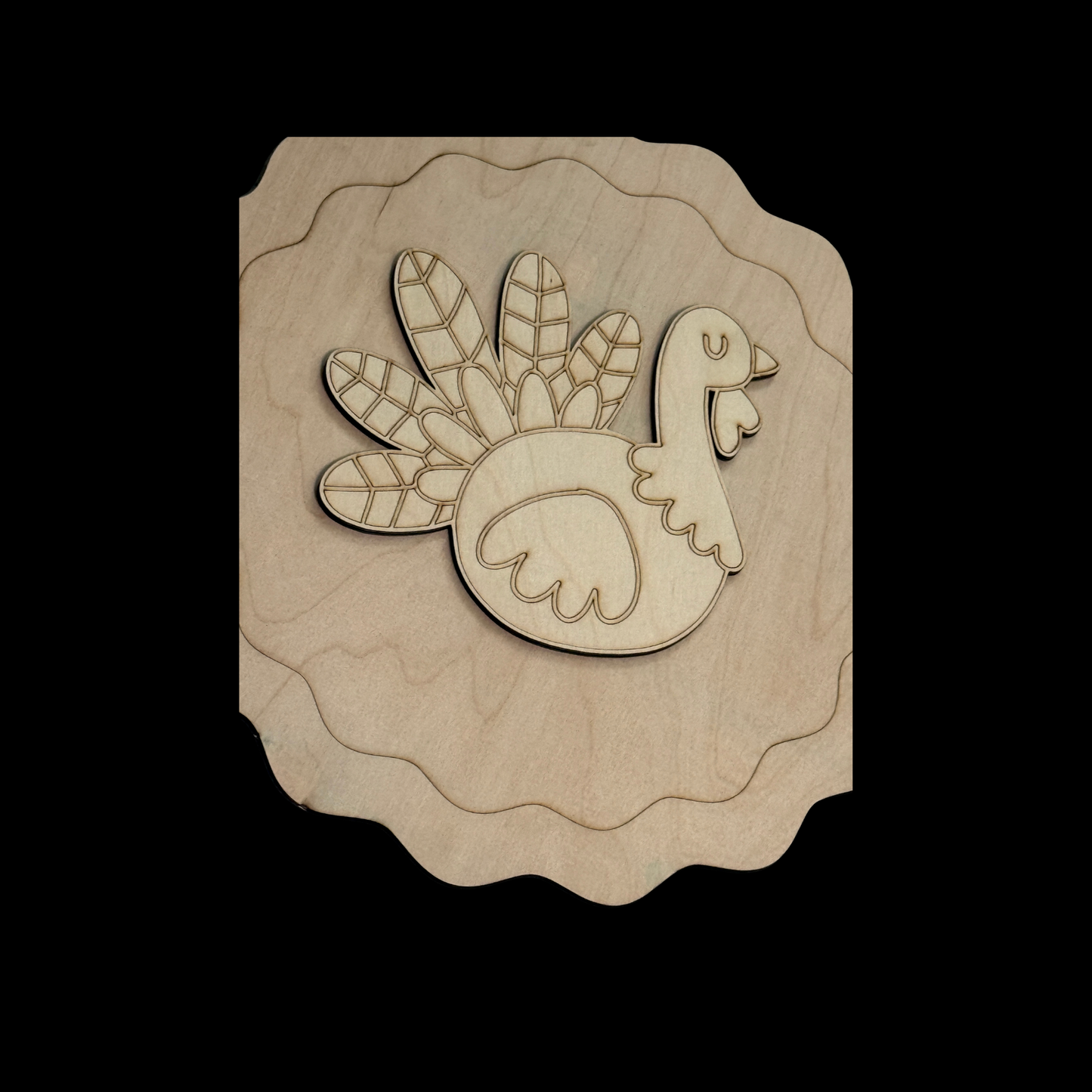DIY Thanksgiving Porch Leaner Wood Cutout Set – Turkey Thankful for our Home Decor Wood Blanks