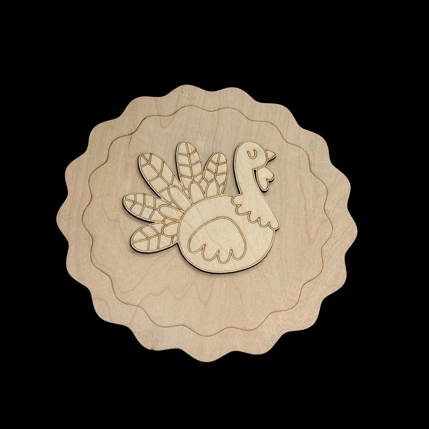 DIY Thanksgiving Porch Leaner Wood Cutout Set – Turkey Thankful for our Home Decor Wood Blanks