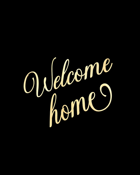 DIY Porch Leaner & Door Hanger Wood Cutout Set – Welcome Home and Hello Blank Kit