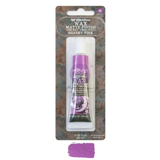 ART ALCHEMY – MATTE WAX – SHABBY PINK – 1 TUBE, 20 ML