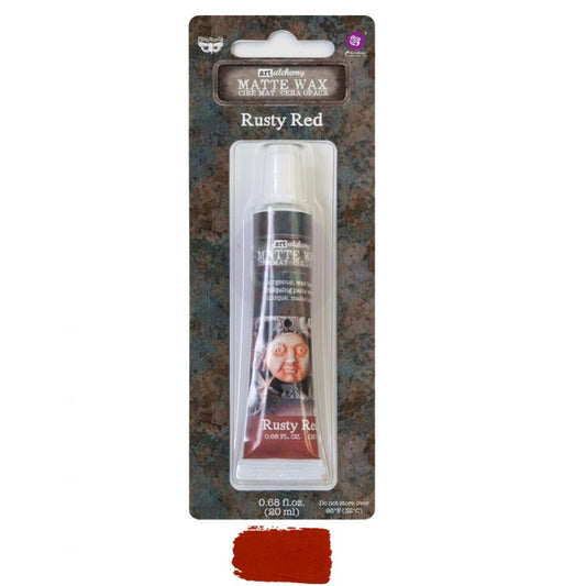 Finnabair Wax Paste Rusty Red .68 FL OZ