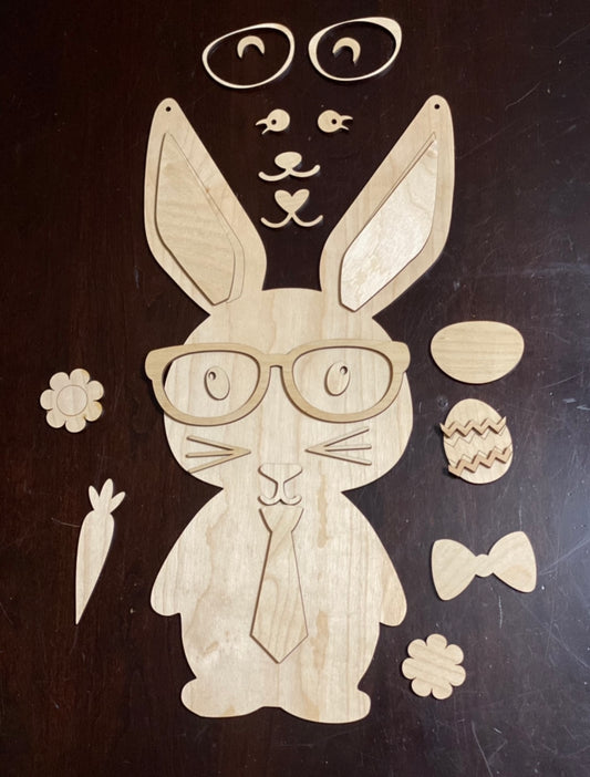 Build A Bunny Shelf Sitter / Door Hanger