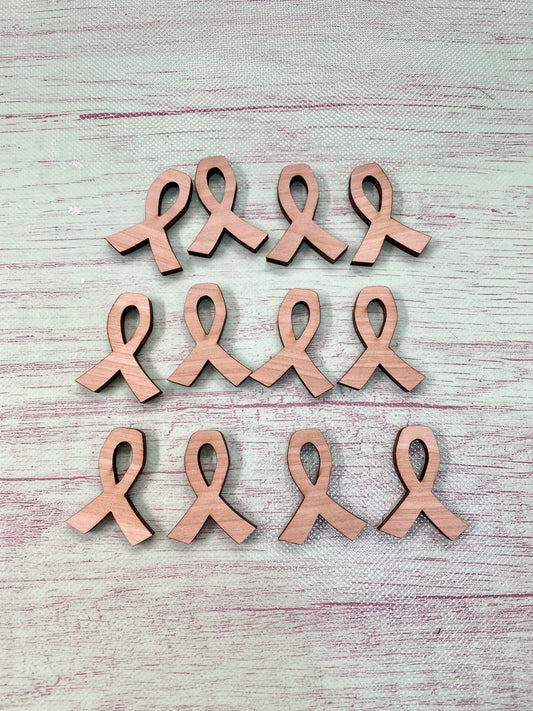 Awareness Ribbon Shape Little Bitty / MINI  Laser Cut Blank for DIY Project