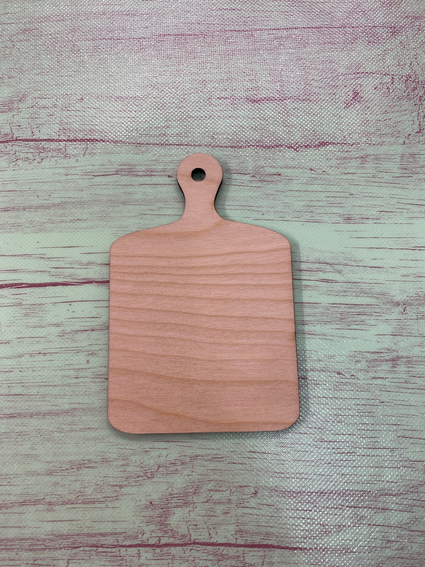 Cutting Board Shape Laser Cut Blank for DIY Project