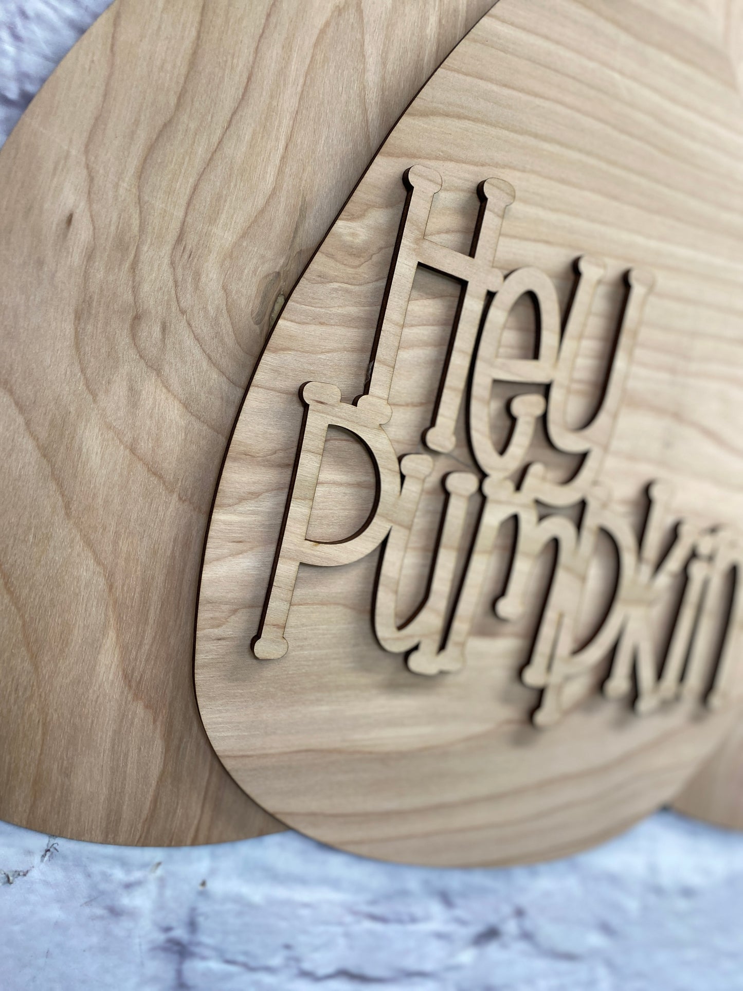 Pumpkin Layered Door Hanger Laser Cut Door Hanger / Blanks for DIY Project
