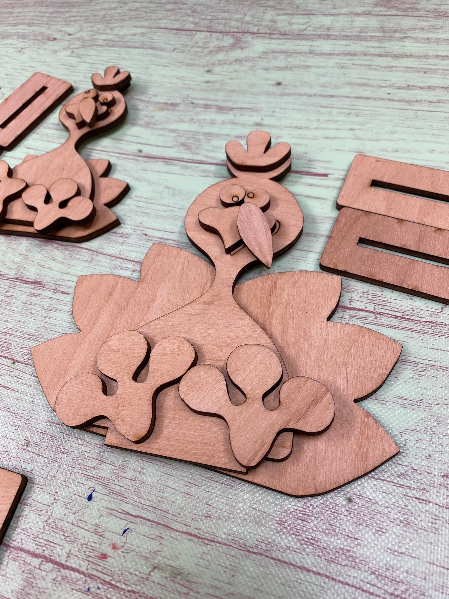 Thanksgiving Turkey Shelf Sitter / Whimsical Fall Decor /  Blanks for DIY Project