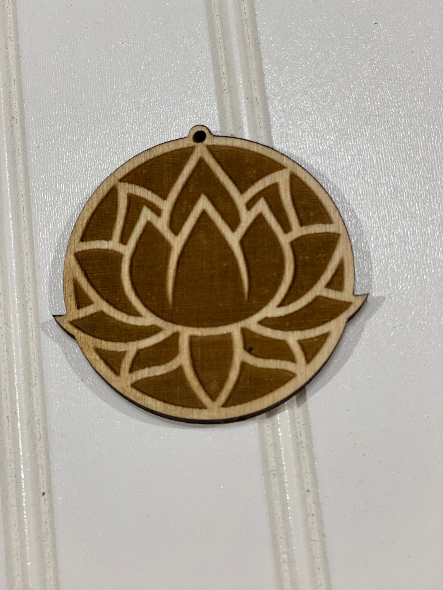 Lotus Flower Earring Blanks, Charm/Pendant Laser Cut Out Blank