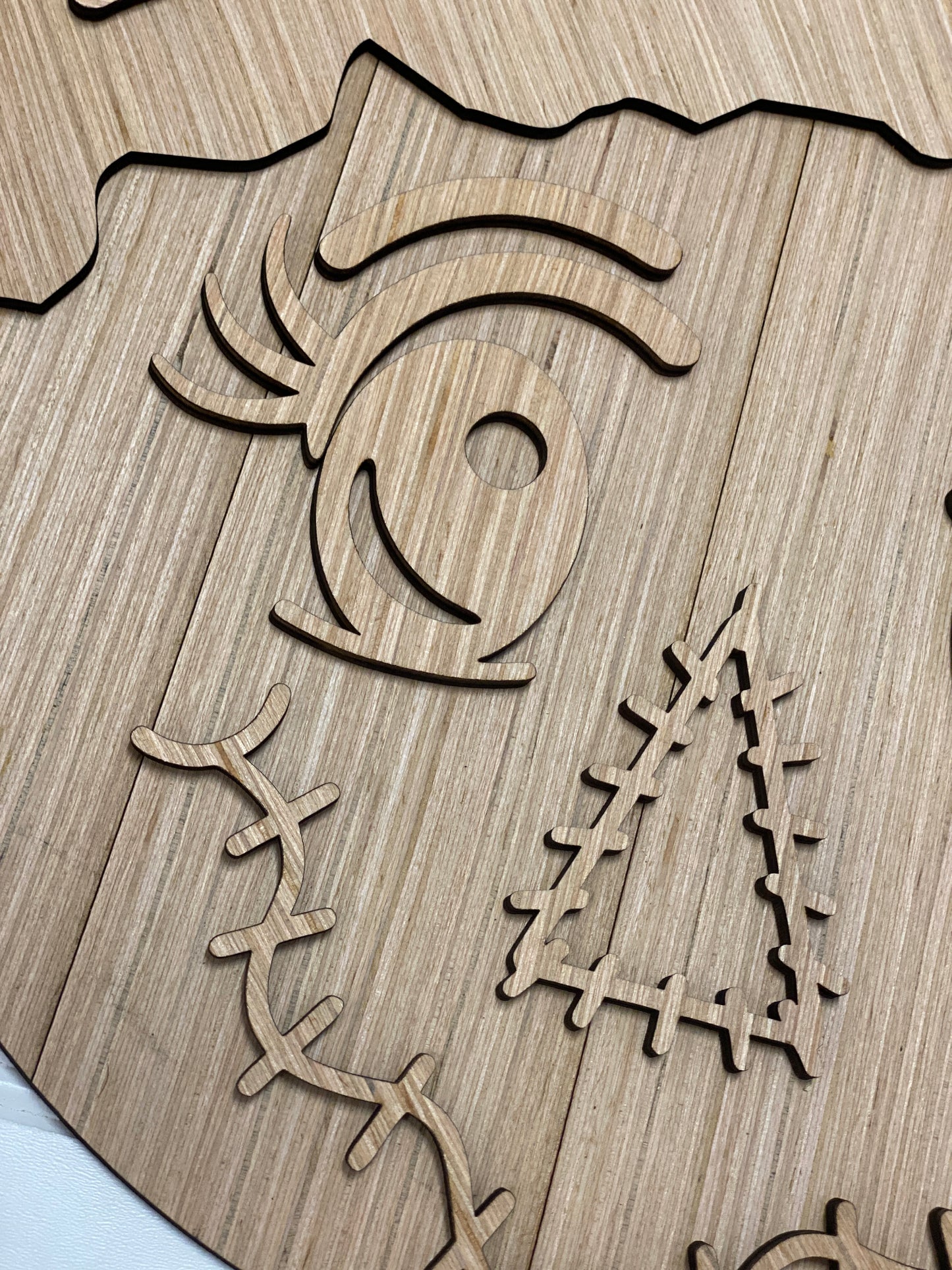 Scrarecrow Door Hanger Laser Cut / Engraved Wooden Blank