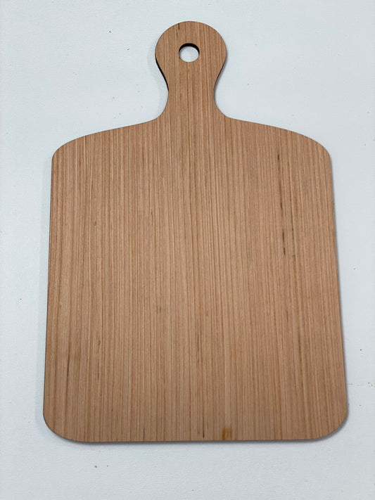Cutting Board Shaped Sign / Laser Cut Blank for DIY Project